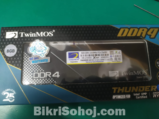Twinmos Thunder GX 8GB DDR4 3200MHz U-DIMM